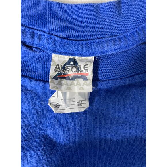 Elvis Circle G Ranch Graphic Tee Blue AAA 2XL - Picture 6 of 6